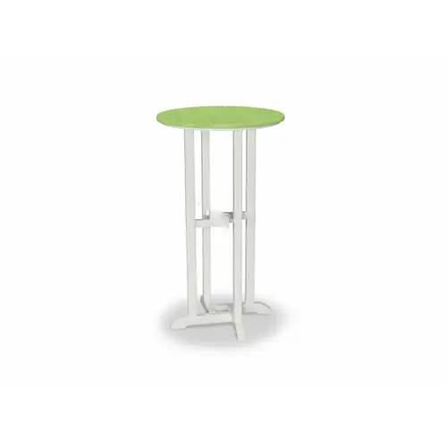 TEXACRAFT TCRBT224 24" Rd Texawood Contempo Bar Table