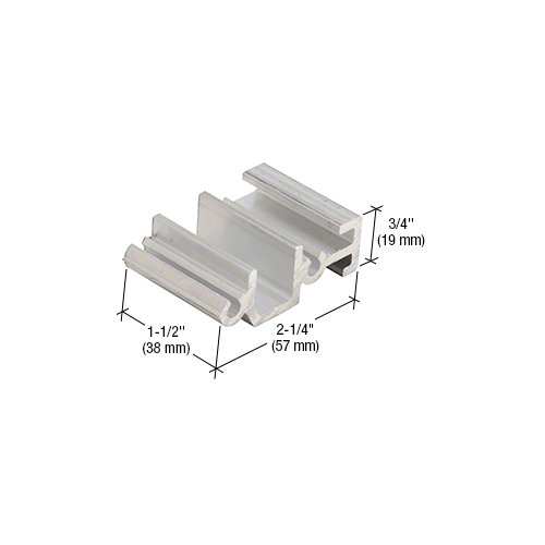 CRLU.S. Aluminum APK499 Shear Block for 41/2" Top Notch System with