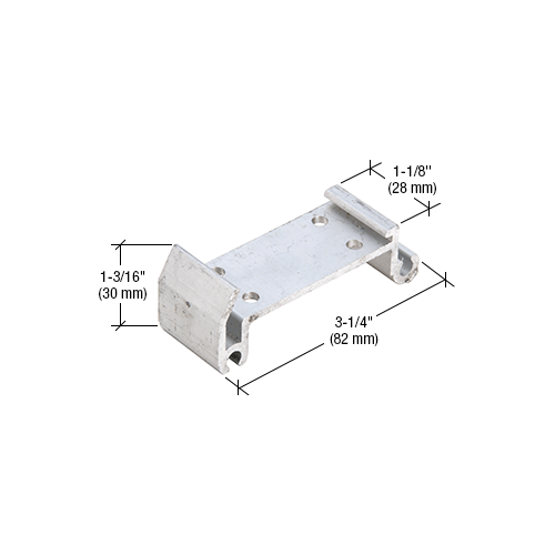 CRLU.S. Aluminum AP555 Shear Block With Screws for BG Window Wall