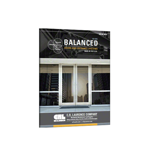 CRL BAL15 Balanced Doors and Entrance Systems Catalog