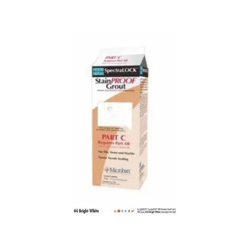 9# Bright White Part C Color Powder Grout