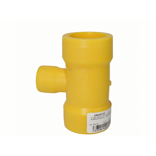 1.5" X 1.5" X .75" Socket Yellow Tee Reducer