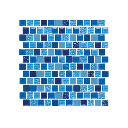 NPT TILE ES-ROYAL1X1 Essence Collection Royal Blue Tile 1" X 1"