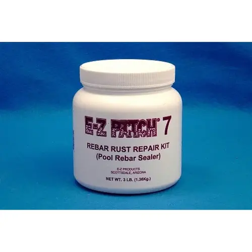 E-Z Products EZP-157 3 Lb E-z Patch 7 Rebar Rust Repair Gray