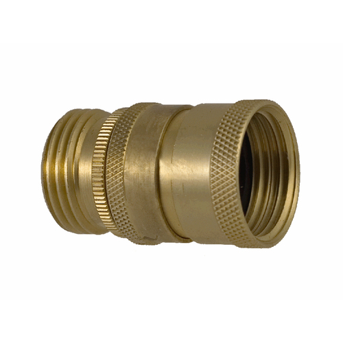 AQUALINE BQCC 3/4" Fht X 3/4" Mht Brass Hose Quick Connect