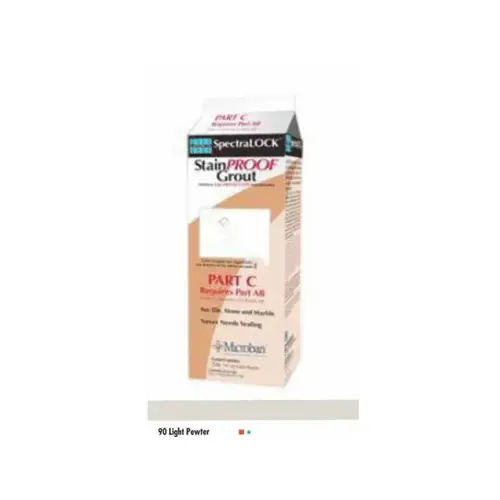 2# Light Pewter Part C Color Powder Grout