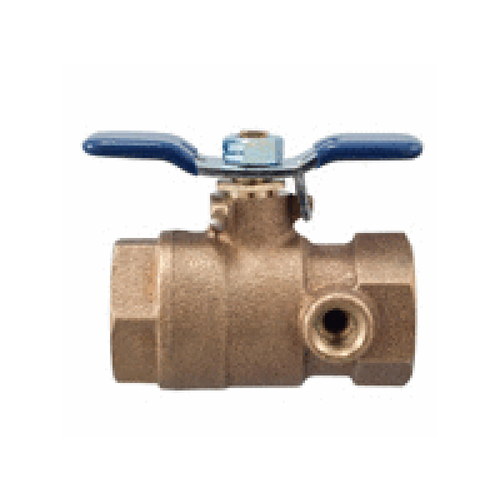 Lf622ft Febco 2" Brass Ball Valve Tapped Lf