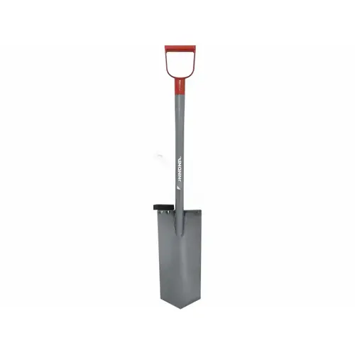 Max All-steel Spade With 15" Diamond Blade, 26" Steel Handle, And D Grip