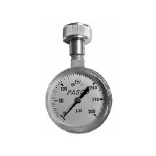 .75" Hose X .25" Pr Gauge Adap