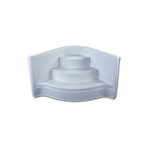 Hydra Pools HS609N Cantilever White Step 2' Radius Corner Cntlvr