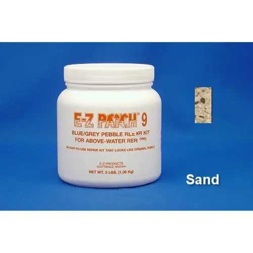 E-Z Products EZP-222 3 Lb E-z Patch 9 Pebble Plaster Repair Sand