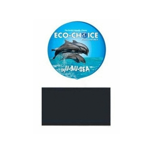 Sau-Sea Products 1ECPVBK Gal Black Eco-choice Vinyl Premium High Gloss