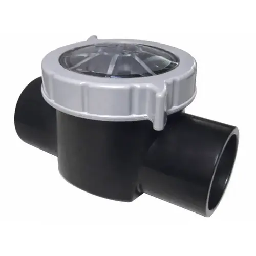 Hydroseal 2" Socket X 2-1/2" Spigot Black Cpvc Serviceable Check Valve