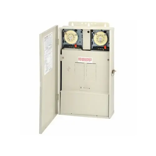 Intermatic T40604RT3 T106m & T104m 100amp 30w Tran 8 Circuit Breaker Box