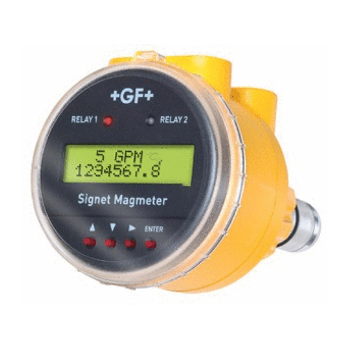 5"-8" Signet Magmeter Flow Sensor Without Display 4-20ma Output Yellow