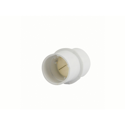 2"s 1.25#-2# Spring Flapper Check Valve Body White