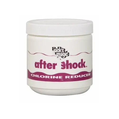 JACK'S MAGIC JMAFTER16 Pt After Shock Chlorine Reducer White Translucent