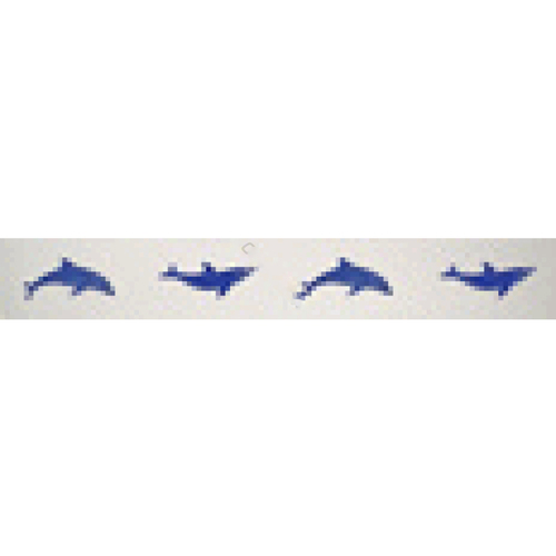 Artistry in Mosaics SMDOLBLU 24x3 Step Marker Dolphins Blue