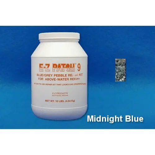 E-Z Products EZP-208 10# Midnight Bl E-z Patch 9 Pebble Patch