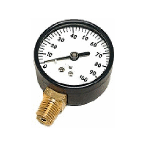 2" 0-100 Psi Press Gauge