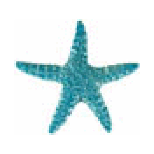 Artistry in Mosaics STAAQUB 5" Starfish Aqua