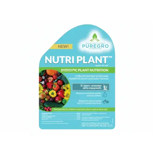 GROW 7 CORP NUTRI PLANT RTU Puregro