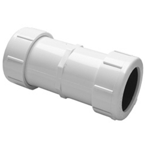 1.5" Gasket X Gasket Lascotite Repair Coupling White