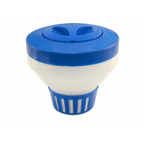 PoolStyle K690BU Ps690  Blue/white Deluxe Floating Chemical Feeder