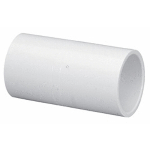 482-030  3"s Sch40 Pvc Deep Socket Coupling White