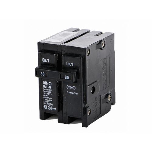 Cutler Hammer 2 Pole Circuit Breaker 80 Amp