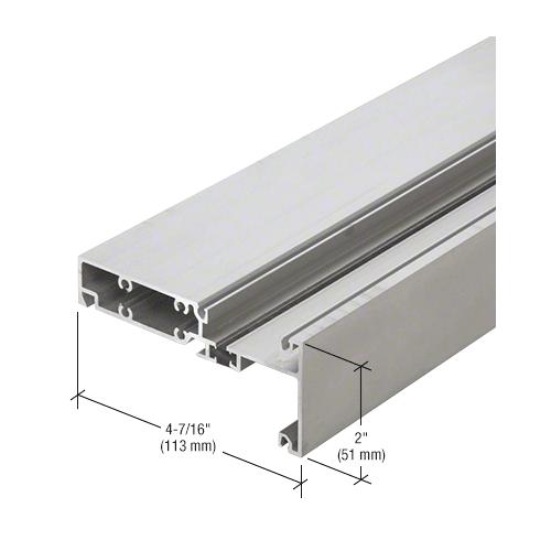 CRL-U.S. Aluminum FT56311 Clear Intermediate Horizontal Mullion ...