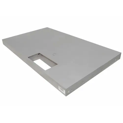 Skimmer Panel 6' Gry Fl Mt Ct Graphex Gray