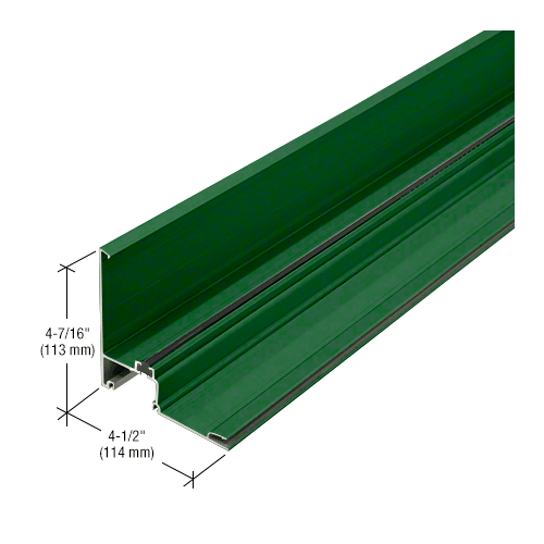 90 Degree Outside Corner Half Section, Thermally Improved, Custom Anodized - 24'-2" Stock Length