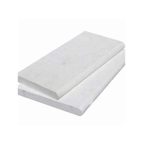 ICON TILE PC327162499 16"x24" Desert Sand Limestone Bullnosed Tumbled Pool Coping