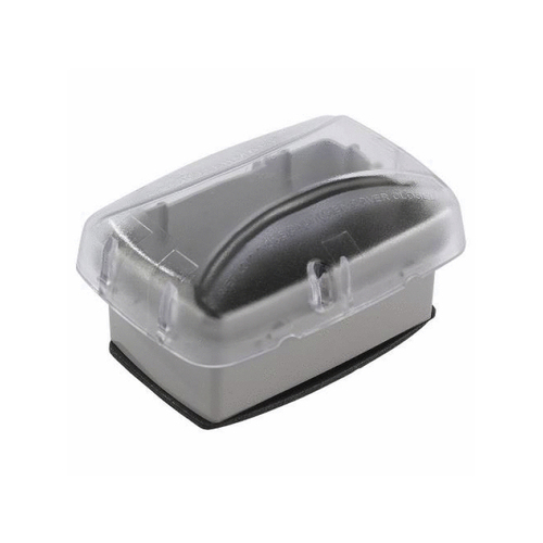 Intermatic WP3100C 2.75" Clear Plastic In-use Single-gang Weatherproof Cover