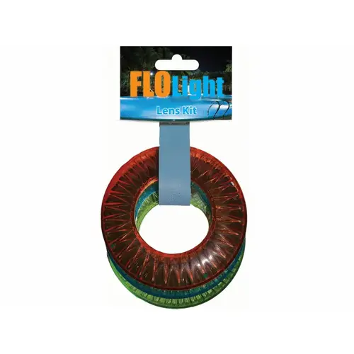 Muntech Products 24739 Flolight Lens Kit Red Blue & Green Changeable
