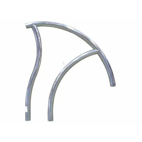 30" Stainless Steel Designer Series Figure 4 Grab Rail Single