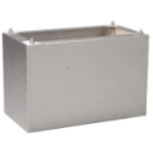 VIT PRODUCTS INC DBA STRONG BX PED-24DSS Strongbox Vit 24x12x20 Ss Ped Double