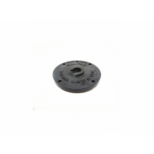 2" 3-way Noryl Ortega Valve Cap Black