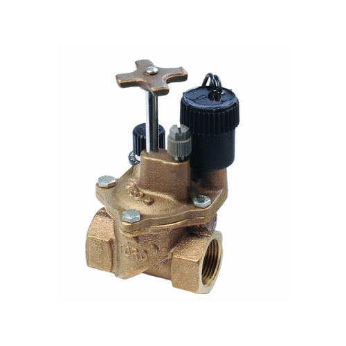 Toro 1.25" Brass Elec Valv Pres Re