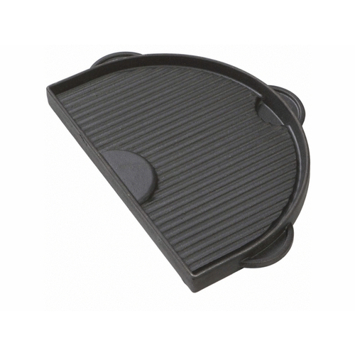 Primo Grills & Smokers PG00360 Ci Oval Xl 400 Half Moon Griddle Black