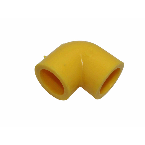 GEORG FISCHER CENTRAL PLASTICS 360002100 1" Socket Fusion 90 degree Elbow Yellow