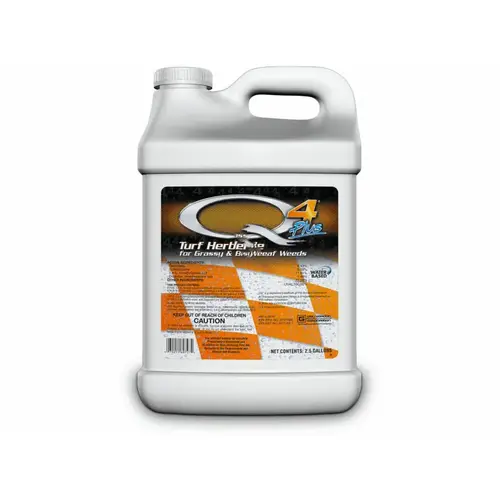 PBI/Gordon 6971127 Q4 Plus Turf Herbicide For Grassy & Broadleaf Weeds 2.5gal