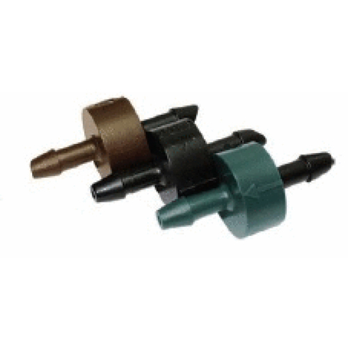 Brown Pro-spec Threaded Emitter With Check Valve 0.5 Gph