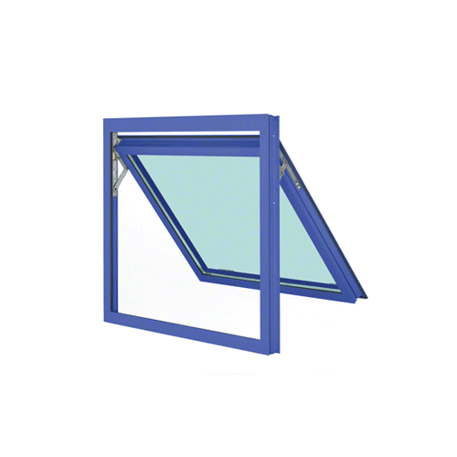 Clear Anodized 7400 Series Thermally Broken Project-Out Bottom Vent Window for 1" Glazing