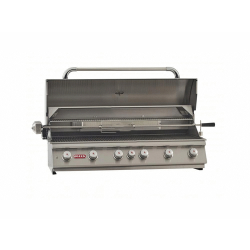 Bull Outdoor Products 62649 46" Natural Gas Diablo Stainless Steel Built-in Gas Barbecue Grill - 6 Burner