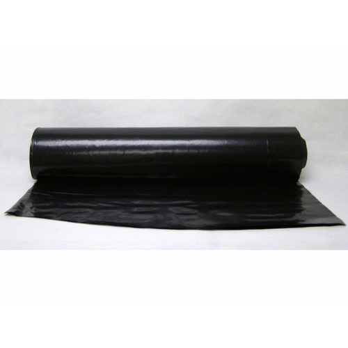 10 X 100 6 Mil Black Poly Cover Black 6 Mil 10'x100'