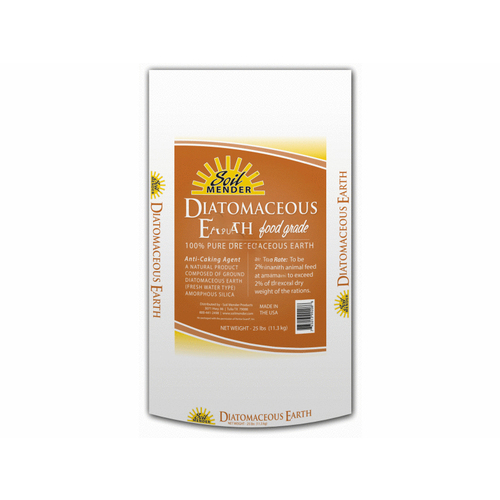 SOIL MENDER SM-DE-FOOD-25 Soil Mender Diatomaceous Earth 25#