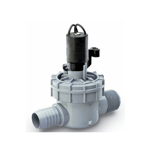 1" Male X Barb 2400/2600 Series Angle Valve Gray