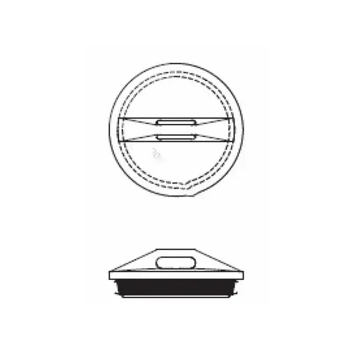 18" Dual Wall Non-pressure Pipe End Plug With Gaskets